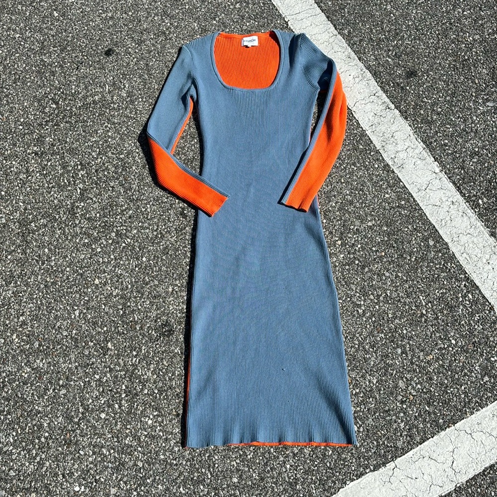 “Aimee” dress in smoke